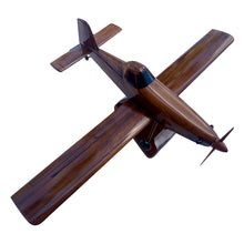 Load image into Gallery viewer, Air Tractor 502  Mahogany Wood Desktop Model