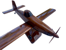 Load image into Gallery viewer, Air Tractor 502  Mahogany Wood Desktop Model