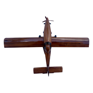 Air Tractor 502  Mahogany Wood Desktop Model