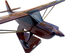 American Champion Citabra Mahogany Wood Airplanes Desktop Model