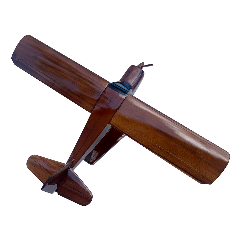 American Champion Citabra Mahogany Wood Airplanes Desktop Model