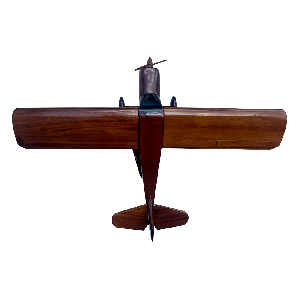 American Champion Citabra Mahogany Wood Airplanes Desktop Model