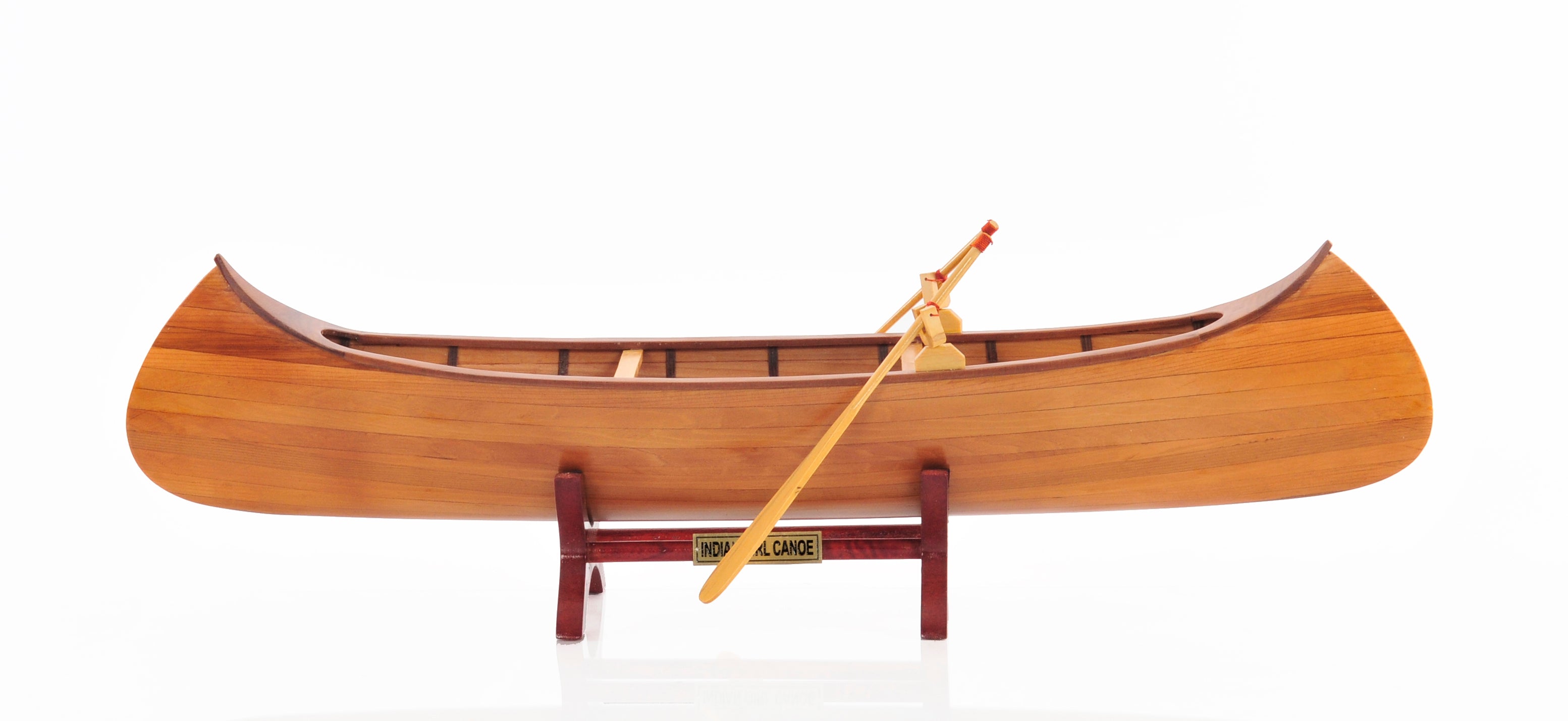 Indian Girl Canoe
