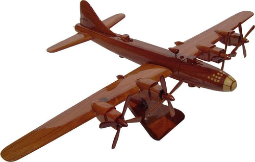 B29 Super-fortress Mahogany Wood Desktop Aviation Model