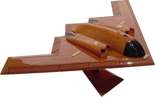 B2B Spirit Mahogany Wood Desktop Aircraft Model