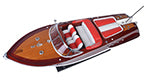 Riva Aquarama With RC Motor Medium