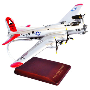 Boeing B-17G Fortress Silver Model Custom Made for you
