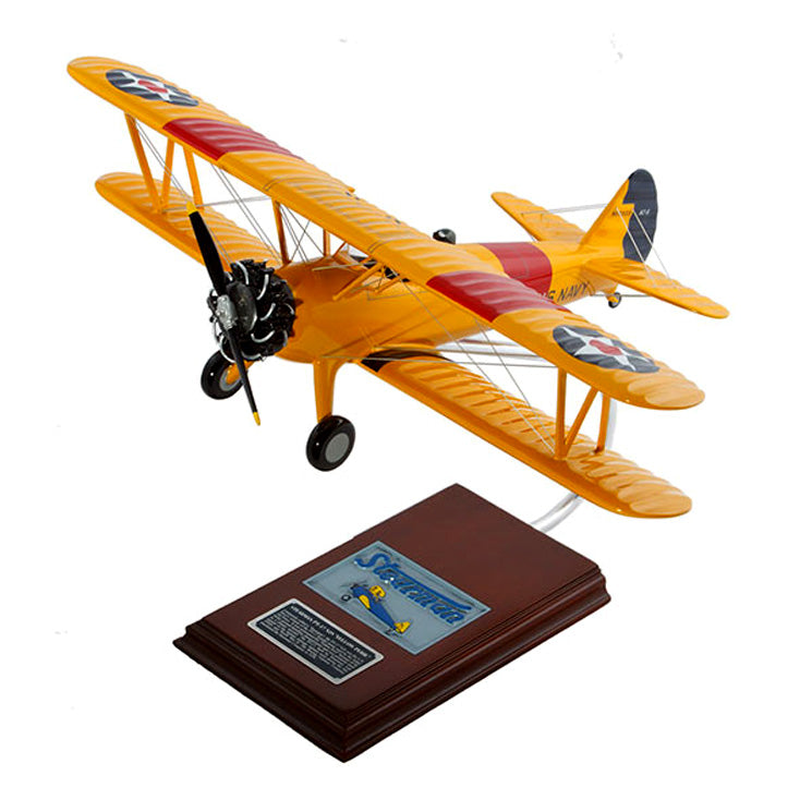 Boeing N2S-2-3-4 Stearman Yellow Peril Model Custom Made for you