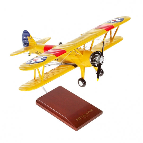 Boeing N2S-2/3/4 Stearman Yellow Peril Model Scale:1/24 Model Custom Made for you