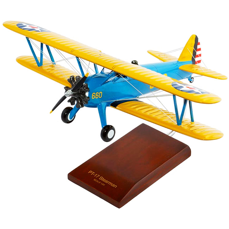 Boeing PT-17A Stearman Kaydett Model