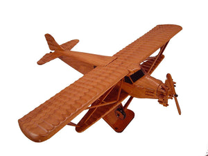 BUHL CA5 Mahogany Wood Desktop Airplane Model