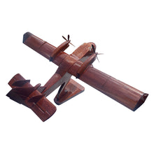 Load image into Gallery viewer, CL415 Canadair Mahogany Wood Desktop Airplane Model