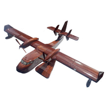 Load image into Gallery viewer, CL415 Canadair Mahogany Wood Desktop Airplane Model