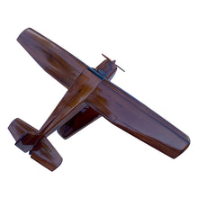 Load image into Gallery viewer, Cessna 150 Tailwheel Mahogany Wood Desktop Airplanes Model.