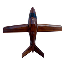 Load image into Gallery viewer, Cirrus Vision SF50 Mahogany Wood Desktop Airplane Model