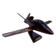 Load image into Gallery viewer, Cirrus Vision SF50 Mahogany Wood Desktop Airplane Model