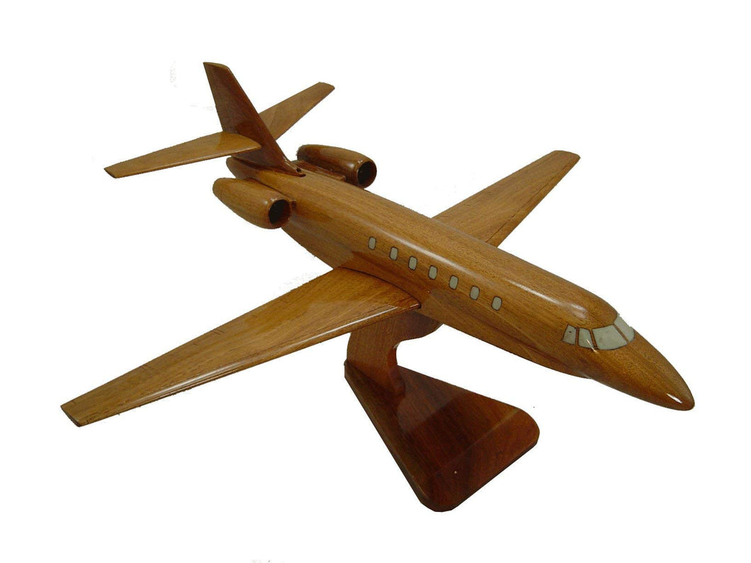 Citation Sovereign Mahogany Wood Desktop Airplane Model