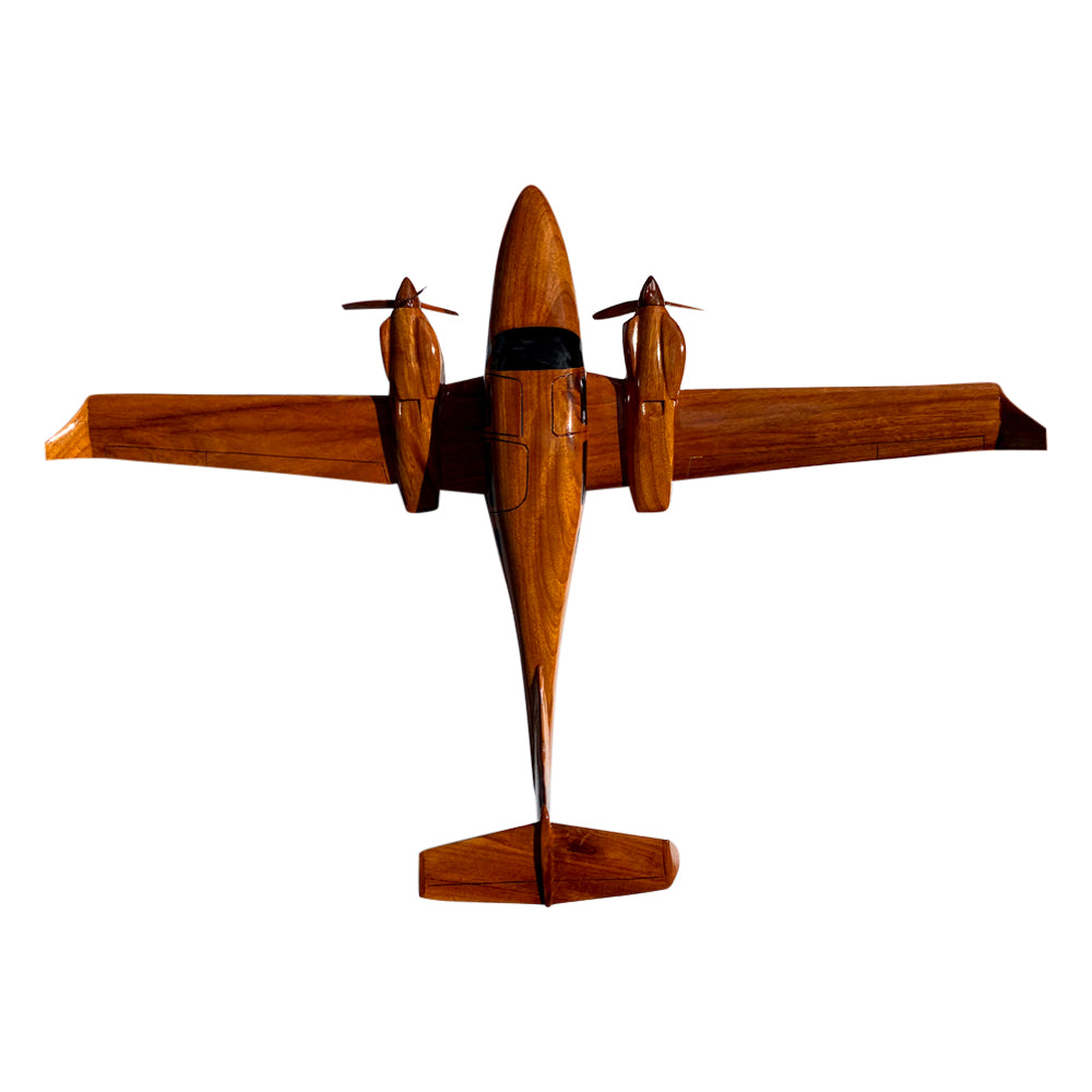 DA62 Diamond Mahogany Wood Desktop Model