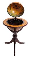 Load image into Gallery viewer, Globe bar 17 3/4 inches - 3 legs