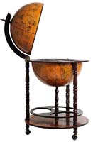 Globe drink cabinet 17 3/4 inches