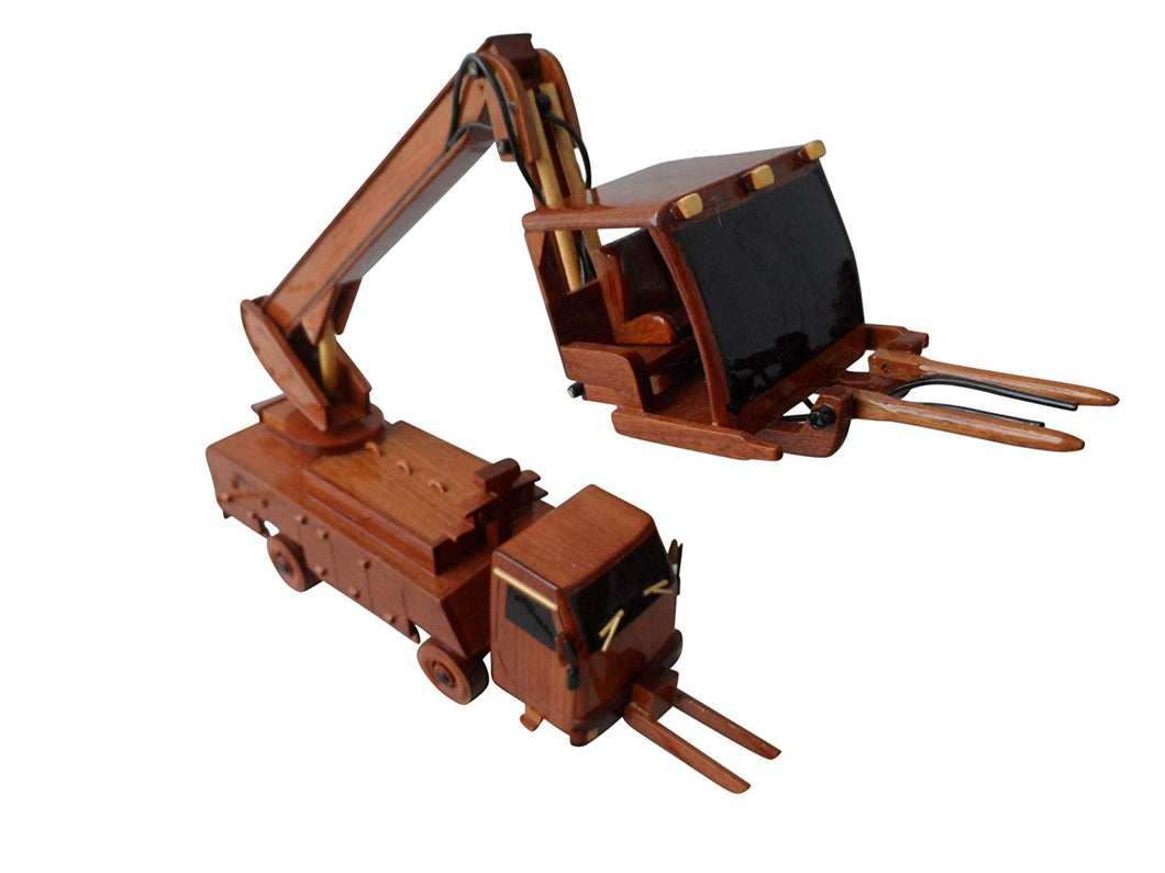 Deicing Machine Mahogany Wood desktop Cars & trucks model