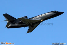 Load image into Gallery viewer, CUSTOM painted model Falcon 50B with F-GLSJ livery