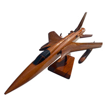 Load image into Gallery viewer, F105 Thunderchief Mahogany Wood Desktop Airplane Model