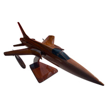 Load image into Gallery viewer, F105 Thunderchief Mahogany Wood Desktop Airplane Model
