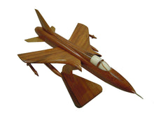 Load image into Gallery viewer, F105 Thunderchief Mahogany Wood Desktop Airplane Model