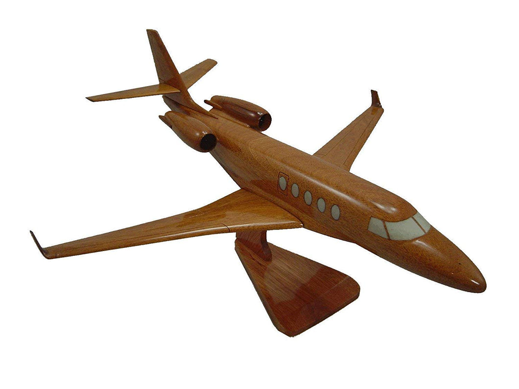Gulfstream 150 Mahogany Wood Desktop Airplanes Model