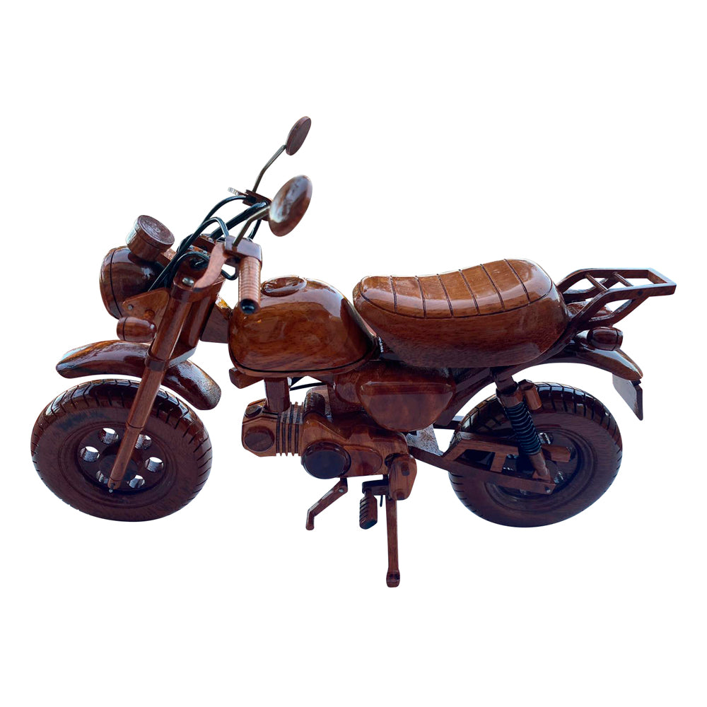 Honda Monkey 2018 Mahogany Wood Desktop Motorcycles Model