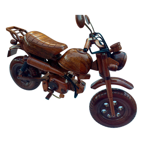 Honda Monkey 2018 Mahogany Wood Desktop Motorcycles Model