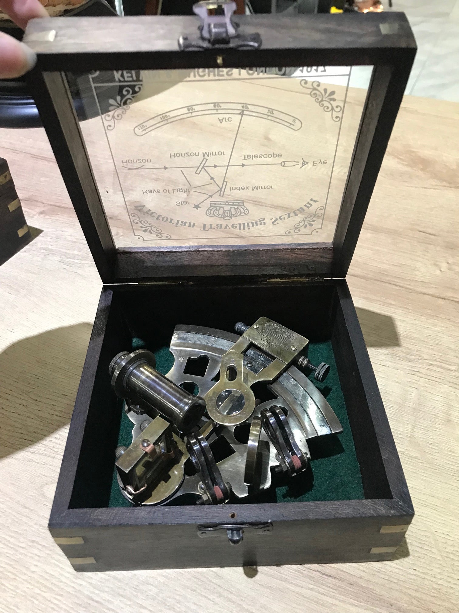 Victorian Traveling Sextant