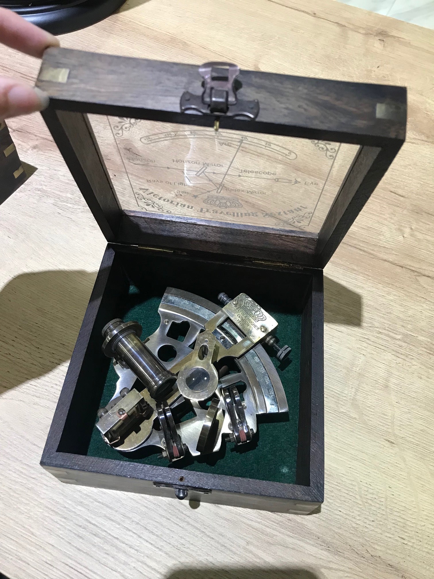 Victorian Traveling Sextant