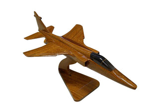 Jaguar Mahogany Wood Desktop Airplanes Model