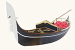 Load image into Gallery viewer, Venetian Gondola Real Boat 24
