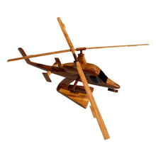 Load image into Gallery viewer, Kaman KMAX Mahogany Wood Desktop Helicopters Model