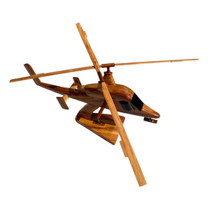 Kaman KMAX Mahogany Wood Desktop Helicopters Model