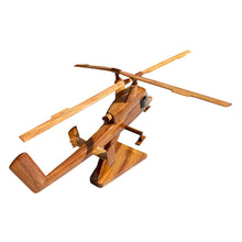 Load image into Gallery viewer, Kaman KMAX Mahogany Wood Desktop Helicopters Model