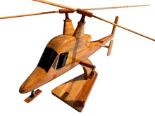 Load image into Gallery viewer, Kaman KMAX Mahogany Wood Desktop Helicopters Model