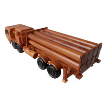 Load image into Gallery viewer, M1120 HEMTT THAAD Mahogany Wood Desktop Truck combos  Model