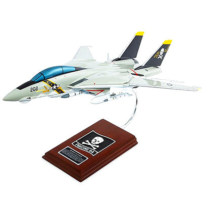 Grumman F-14A Tomcat VF-84 Jolly Rogers USN Model Scale:1/36 Model Custom Made for you