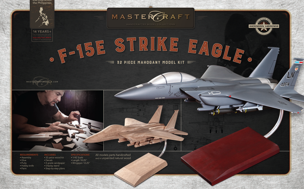F-15 Eagle RTA Model Custom Made for you