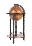 Load image into Gallery viewer, Globe Bar Table 330mm 4 Legs Stand - Red