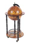 Load image into Gallery viewer, Globe Bar Table 330mm 4 Legs Stand - Red