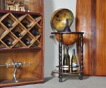 Load image into Gallery viewer, Globe Bar Table 330mm 4 Legs Stand - Red
