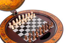 Load image into Gallery viewer, Red Globe 13 inches with chess holder