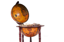 Load image into Gallery viewer, Red Globe 13 inches with chess holder