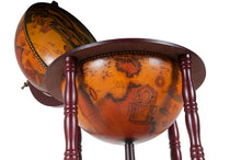 Load image into Gallery viewer, Red Globe 13 inches with chess holder