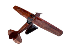 Load image into Gallery viewer, L19 Birddog Mahogany Wood Desktop Airplane Model